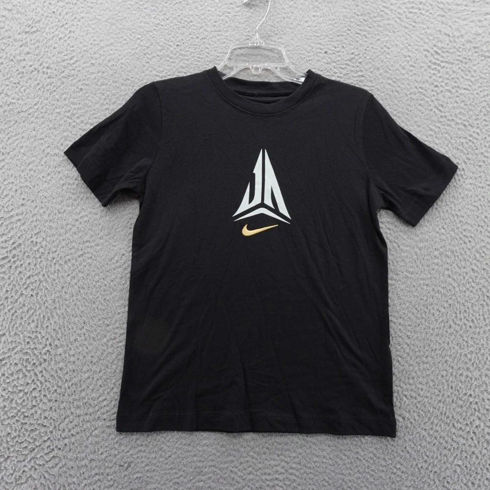 Nike Ja Morant Kids Basketball Graphic‎ Tee Shirt Black Large NEW
